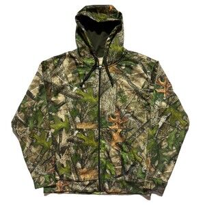 RedHead TrueTimber Camo Full Zip Hoodie Men Small Performance‎ Fleece Hunting